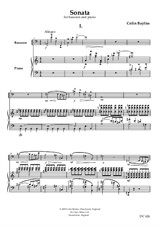Bassoon Sonata - bassoon and piano