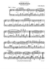 Schubertiana - waltz suite for piano
