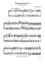 Piano Sonata No.1 Benedictio Mariae