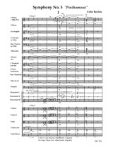 Symphony No.5 'Posthumous' – Score only
