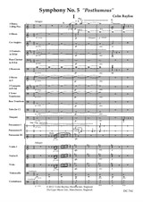 Symphony No.5 'Posthumous' - Instrumental parts