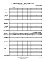 Conversation Concerto No.4  for viola and orchestra (score only)